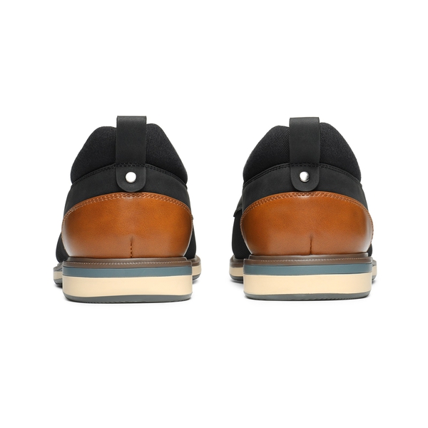 Men's Business Casual Oxford Shoes - BLACK - 5